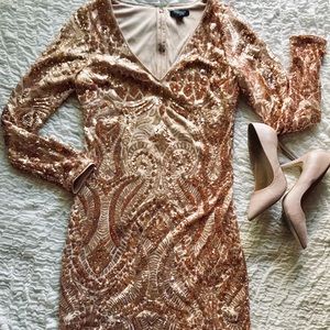 Marciano sequin dress